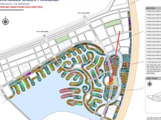 Siêu phẩm căn góc as64 đường 50m, vinhomes green paradise cần giờ. 203 m2, xd 501 m2. 31,538 tỷ