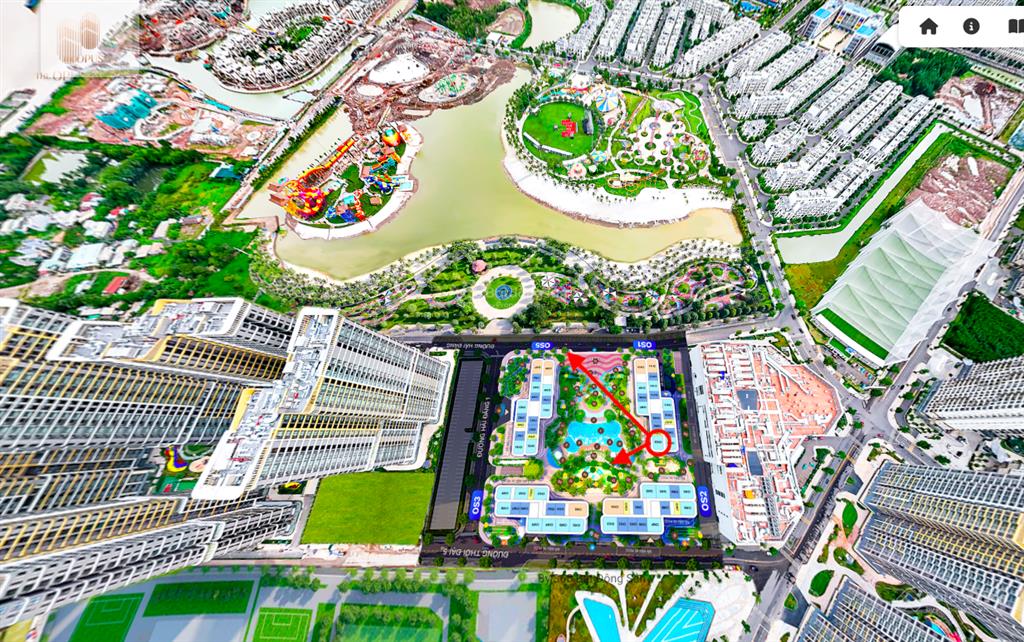 Os12x.03 opus one  vinhomes grand park. view đn siêu đẹp, 79,8 m2, 5,721 tỷ, ck11,5%, nt 280 tr