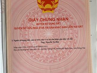 Bán đất tại đường 769, xã bình sơn, huyện long thành, đồng nai giá 2 tỷ, diện tích 100m2
