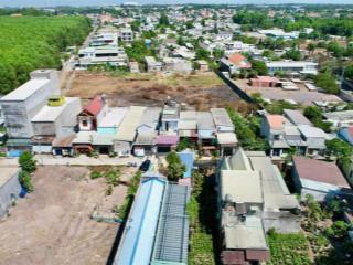 Bán đất gia đình đối diện cổng kcn tam phước, đất 2 mặt tiền thổ cư 100%, đối diện trường mầm non