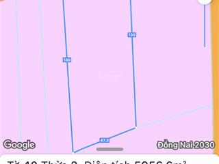 Bán đất tại xã tân hiệp, huyện long thành, đồng nai, 4 triệu/m2, 6000m2 hàng hiếm