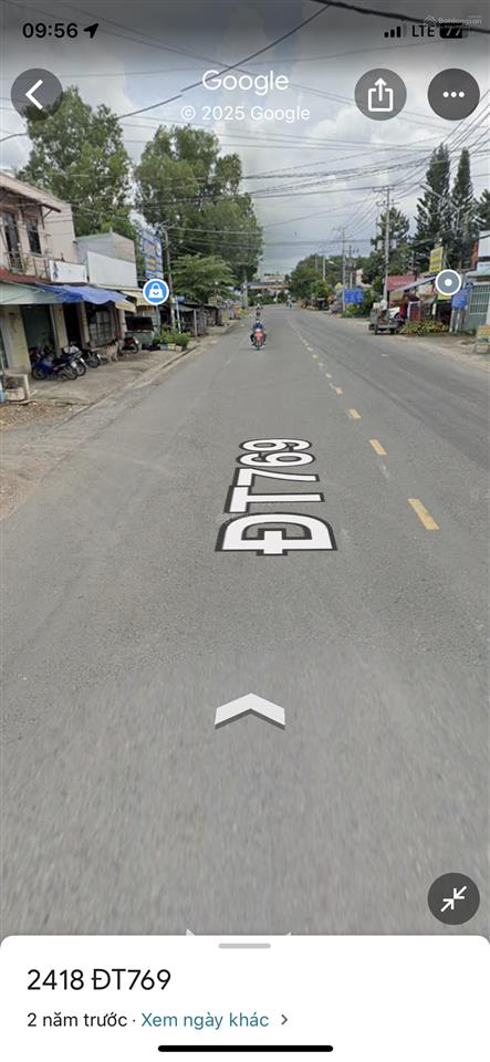 Bán lô đất mặt tiền đường tỉnh 769 cách phá cát lái khoảng 3km