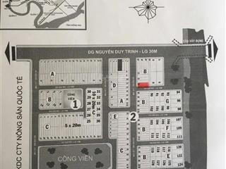 Cần tiền bán gấp lô góc 2mt đường 64 nguyễn duy trinh dt 80,4m2 sổ đỏ cc ngay giá 9,5 tỷ