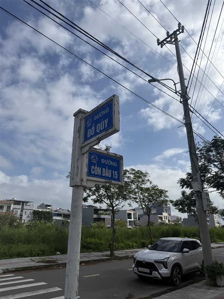Chủ cần bán nhanh lô góc cồn dầu hoà xuân đà nẵng siêu đẹp đường cồn dầu 15 và đỗ quỳ dt 164,5m