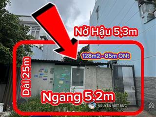 Giảm 300tr bán lô đất đường nguyễn hữu cảnh gần chợ đông hoà trung tâm dĩ an ngang 5,1 nở hậu 5,3m