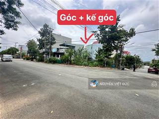 Bán gấp lô góc ngang 12m mặt tiền đối diện đất xây trường học kế bên kcn tân đông hiệp b hồ bicosi
