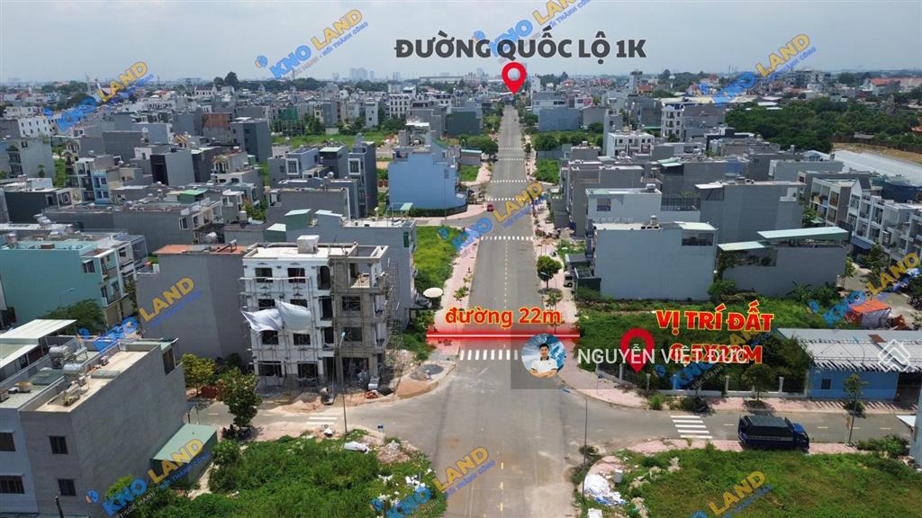 Bán gấp lô góc ngã tư ngang 6,5m tổng 130m2 mặt tiền đường 22m, ngay ql1k giáp làng đại học thủ đức