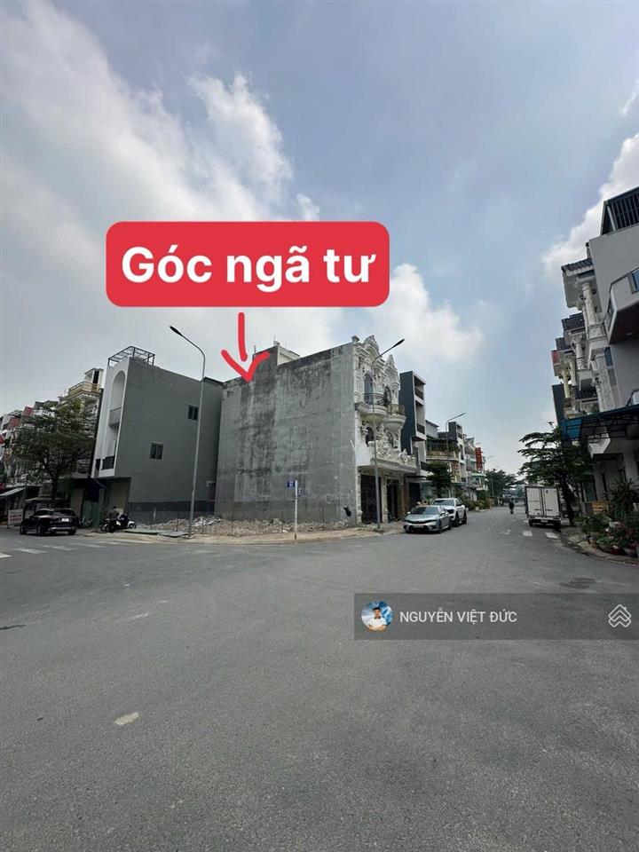 Bán lô góc ngã tư làm cafe cực đẹp thuận an ngang 6,6m khu dân cư vip ở kín ngã tư miếu ông cù