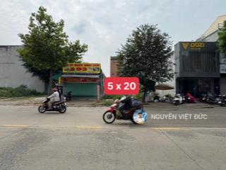 Bán đất mặt tiền trục chính 22m ngay vincom dĩ an ngã tư 550 kế bên kcn sóng thần giáp thủ đức