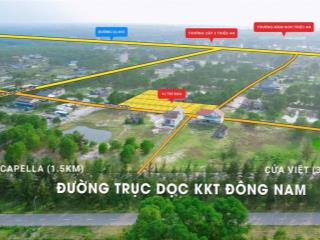Chính chủ bán lô đất nền ven biển triệu phong , 160m2 mặt tiền 5.2m sẵn sổ đỏ chỉ 6tr/m2