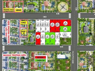 Chính chủ bán mảnh đất ven biển triệu phong , 100m2 vuông vức mt 5m giá 800 triệu