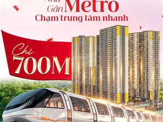 Căn hộ nằm gần tuyến metro khu phố tân đông hiệp