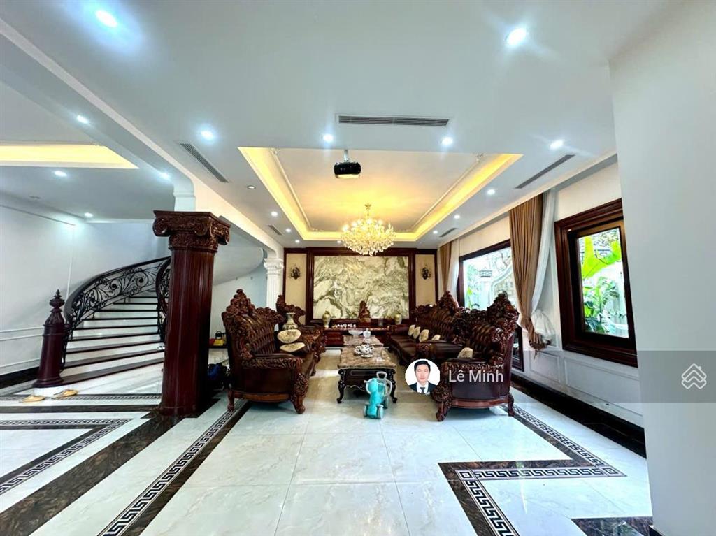 Biệt thự làng việt kiều dt 200m mt 10m chỉ 46 tỷ full nội thất nhập ngoại đường 17m ở và kd đỉnh