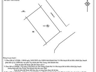 Đất vĩnh thạnh nha trang lô góc 2 mặt tiền 75m2 giá đầu tư