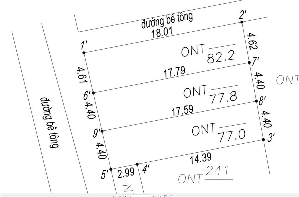 Bán lô đất 78m2 giáp dự án qh đào viên, bắc ninh