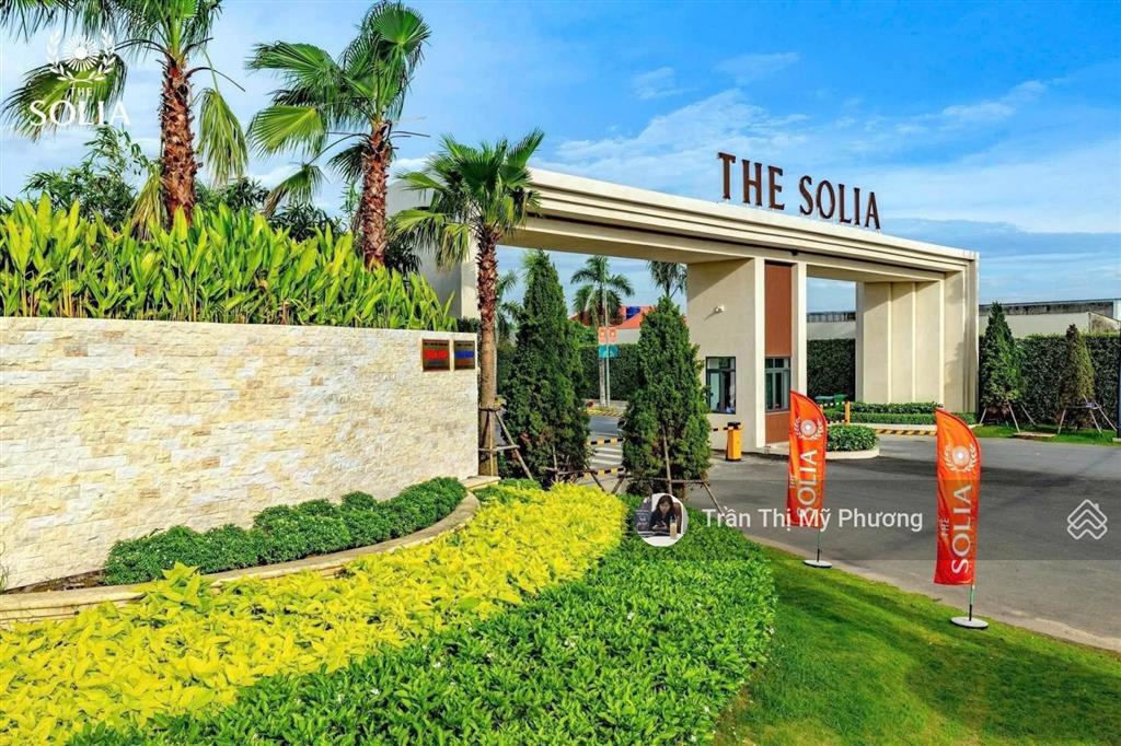 The solia bến lức mặt tiền đt824 đã có sổ hồng, giá từ 1,9 tỷ vay 70% pháp lý, hạ tầng chuẩn chỉnh