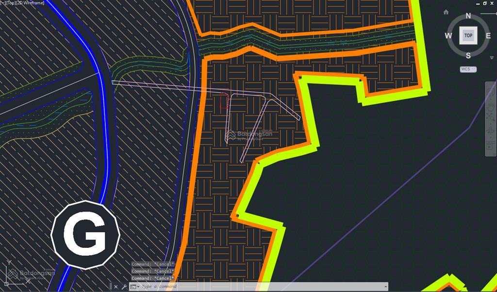 Bán 424m2 đã chuyển 400m2 đất ở lô góc 2 mặt tiền đường trục đường trần hưng đạo