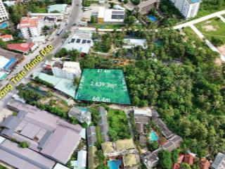 Bán 2639,4 mét vuông đất cách mặt tiền trần hưng đạo 45m có đường xuống biển