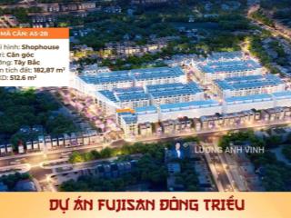 Cần bán nhanh căn góc 2 mặt tiền trung tâm mạo khê đông triều
