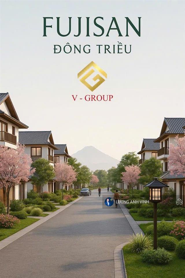 Liền kề 5 tầng giá gốc cđt dự án fujisan đông triều vùng giá trũng sinh lời cao