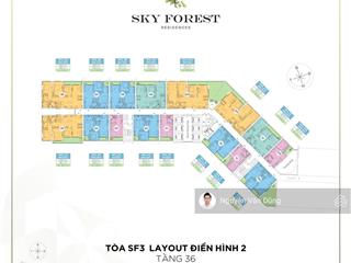 Bán 3 phòng ngủ sky forest  view btd hồ thiên nga  6,xx tỷ.  0918 114 ***