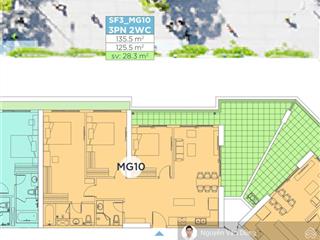 Mezza như penthouse sky forest  trần cao 6m  25m2 sân vườn view btd  giá 12,x tỷ. cc 0918 114 ***
