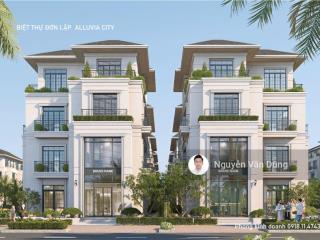 Biệt thự đơn lập alluvia city trung bình 140 triệu/m2 s300450m2. htls 0%/24 tháng.  0918 114 ***