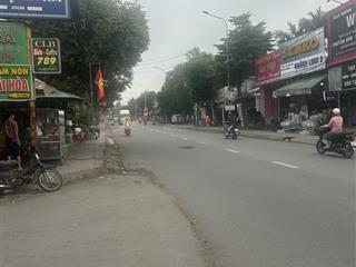 Bán đất tân đông hiệp tphcm 140,8m thổ 100% đường nhựa thông 7 m có thể tách thành 2 lô