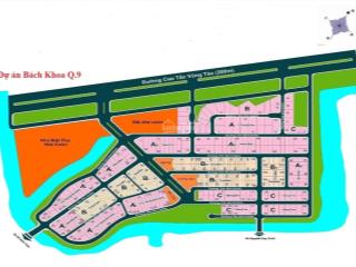 Bán đất nền dự án tại kdc bách khoa, phú hữu, quận 9, đã có sổ đỏ, dt 434m2,  0975 147 ***