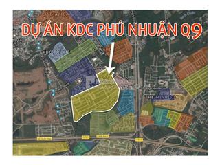 Cập nhật một số lô đất có giá tốt thời điểm hiện tại thích hợp đầu tư sinh lời ngay Dự Án KDC Phú Nhuận Q9 