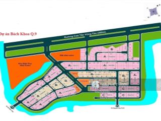 Bán đất nền dự án kdc bách khoa, dt 300m2, giá 59 tr/m2 tại p.phú hữu, quận 9, hotline 0987 666 ***
