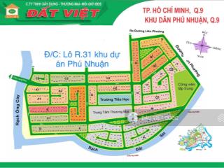 Môi giới chuyên nghiệp đất nền phú nhuận, phước long b, tp. thủ đức đt 0914 920 *** đc lô r31 dự án