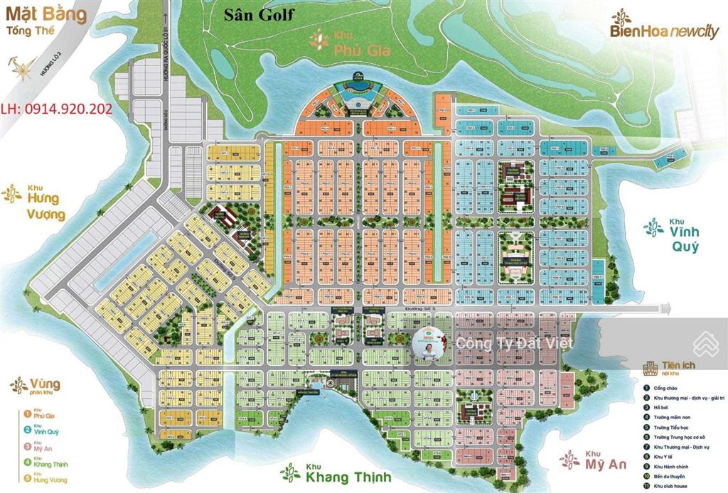 Cần bán nhanh các lô đất tại kdc biên hoà new city p. phước tân 100m2 giá 1.75 tỷ