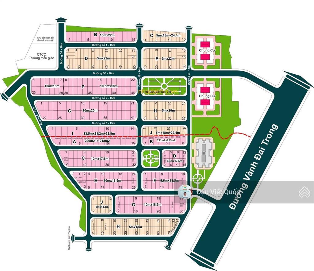 Cần bán nền đất biệt thự hưng phú 2, phước long b, tp thủ đức, diện tích 189m2, đường 20m