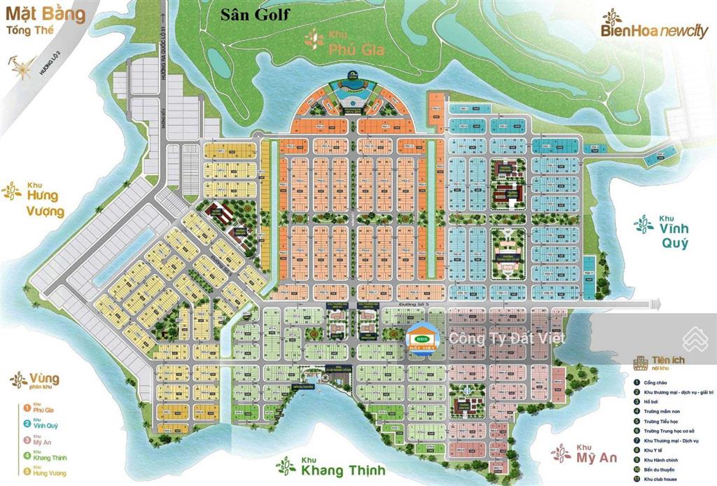 Một số lô đất nền giá 1,95 tỷ/100m2 cực hấp dẫn tại biên hòa new city, đồng nai,  0914 920 ***
