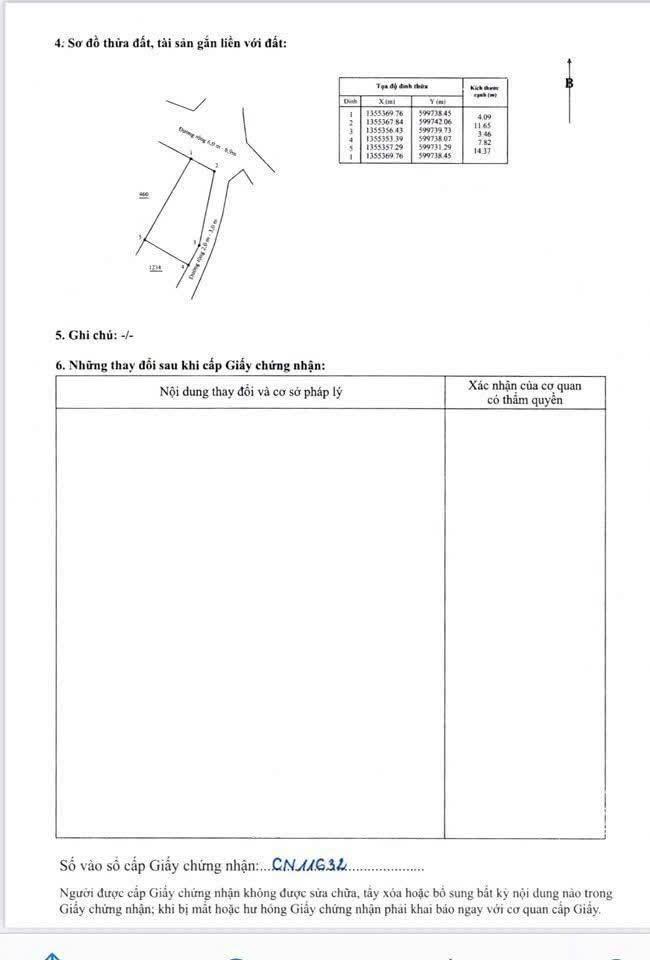 Bán lô góc hai mặt tiền gần đường 2310 tây nha trang
