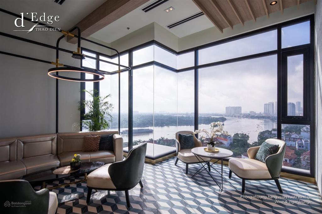 Tầng cao căn 3 pn 145m2 toà air  d'edge thao dien, view sông. giá 27 tỷ  0931 356 ***