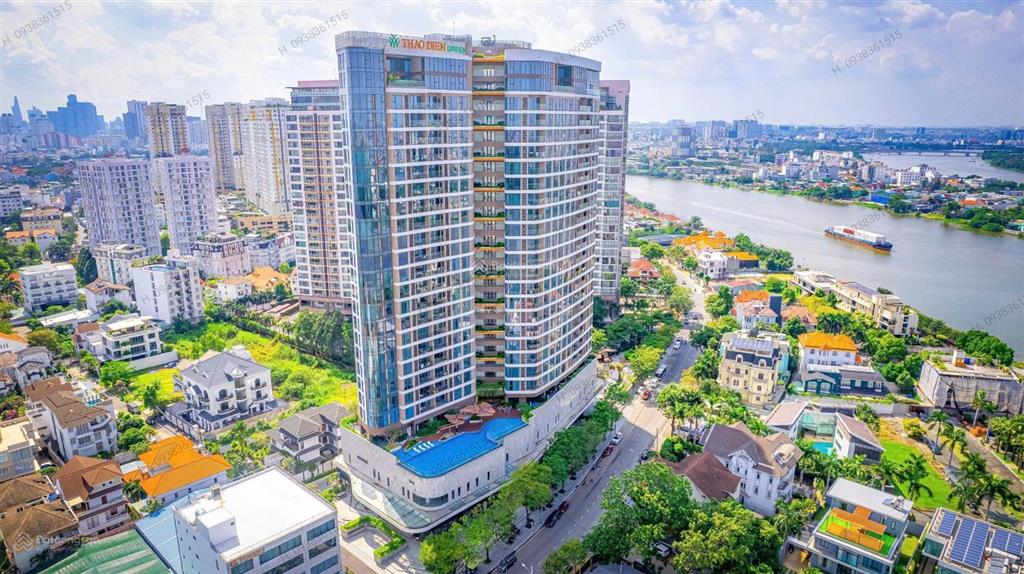 Giá tốt! thao dien green  căn góc 03 phòng ngủ dt 127m2, view sông. giá 20 tỷ  0931 356 ***