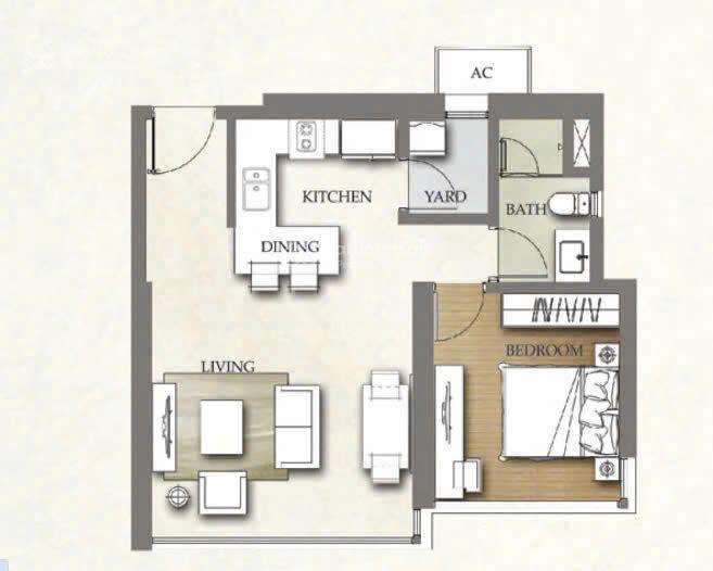 Căn hiếm! the nassim  căn 01 phòng ngủ dt 56m2, view nội khu. giá 8,3 tỷ.  0931 356 ***