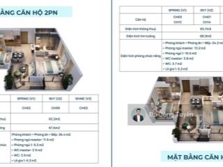 Chính chủ bán gấp căn 67m2 thiết kế 2pn không nắng được che chắn bởi v3 giá chỉ 5,5 tỷ 0964 562 ***