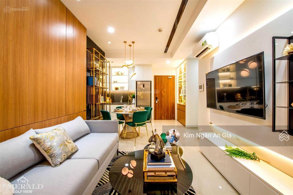 Chuyển nhượng chính chủ gửi bán căn góc 2pn 2wc full nội thất sổ sẵn chung cư the emerald golf view