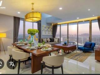 Căn hộ 4 phòng ngủ + 1 phòng làm việc, sổ hồng, lầu cao, diện tích 176m2, giá 14,8 tỷ