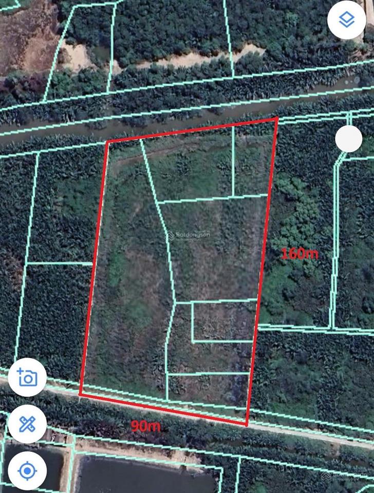 Bán đất mặt tiền đường n1 tam thôn hiệp bình khánh, diện tích 12.265 m2, 90x160m, giá 2,3tr/m2