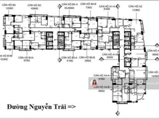 Mình bán căn hộ tòa westa, 104 trần phú, 51m2, 2n1wc ban công rộng, giá thương lượng