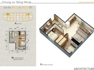 Chính chủ bán căn nguyên bản tại cc sông nhuệ, căn góc 47m2, 2n 1wc nhà vuông vắn, có sổ