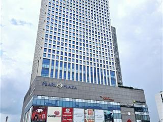 Chi office trực tiếp cho thuê pearl plaza điện biên phủ 50m2  90m2  223  400m2  1300m2 ưu đãi