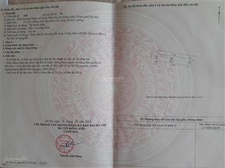 Bán mảnh đất đẹp, ở thôn đường nhạn, xã xuân nộn, huyện đông anh, tp hà nội. diện tích 72,3 m2