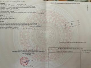 Bán mảnh đất đẹp, ở xóm cưu, xã cổ loa, huyện đông anh, tp hà nội. diện tích 75,3 m2