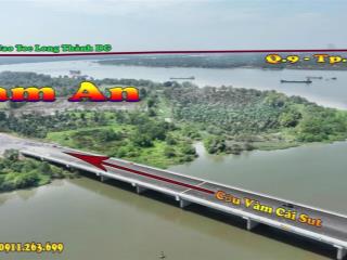 Bán 5000m2 đất nn đối diện q9 sát kđt aqua city, gần cầu vàm cái sứt  qh đất ở nông thôn, cc ngay