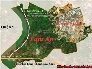 Bán 3000m2 đất lúaquy hoạch đất thương mại dịch vụ.mua đầu tư đón đầu hương lộ 2 và cầu đồng nai 2